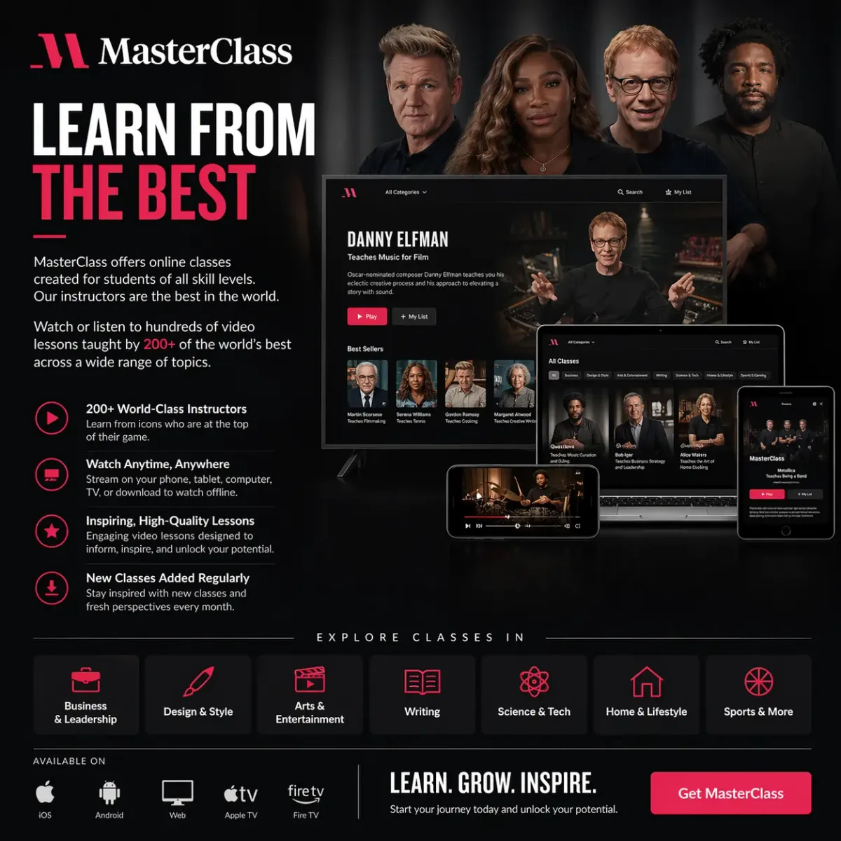 MasterClass screenshot