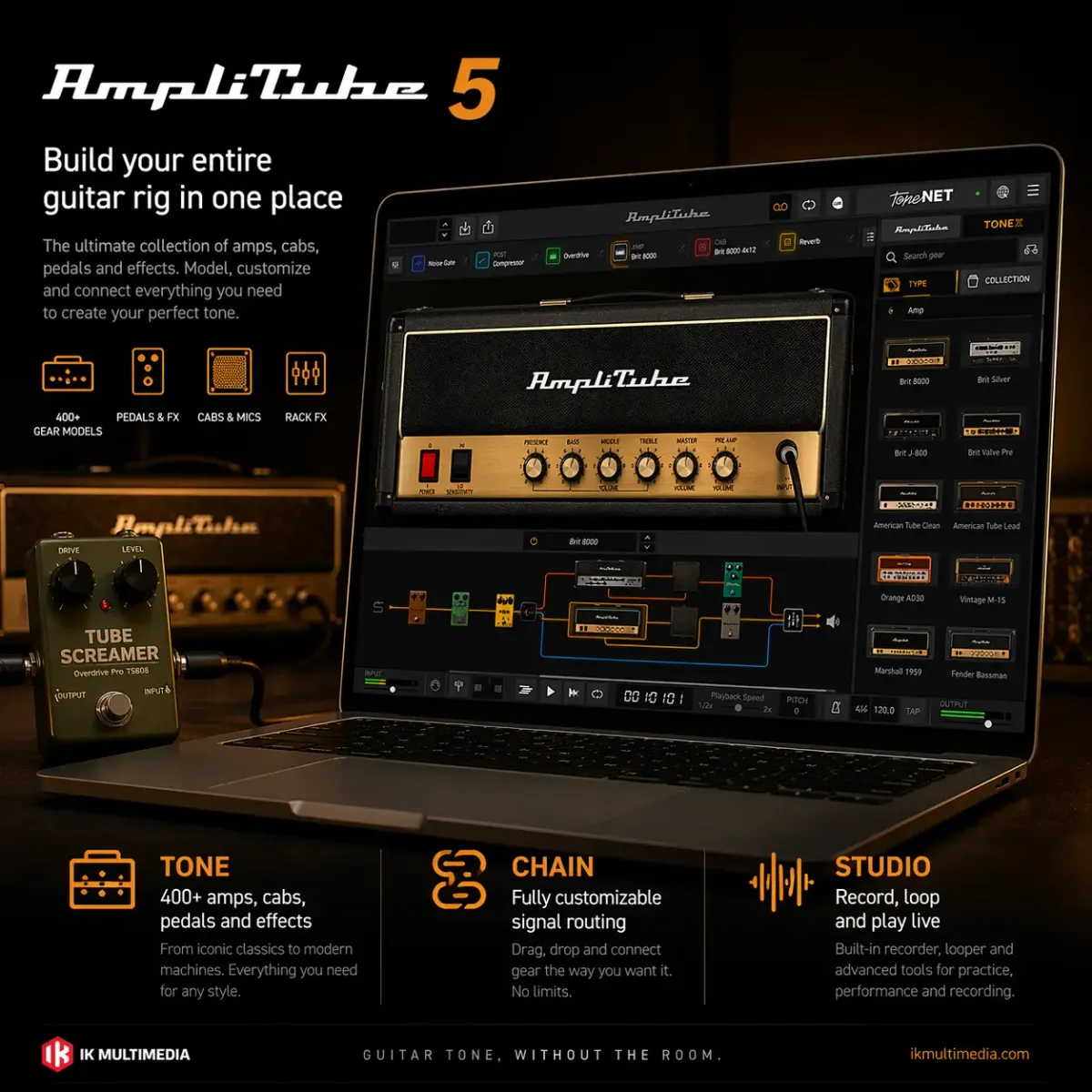 AmpliTube 5 screenshot