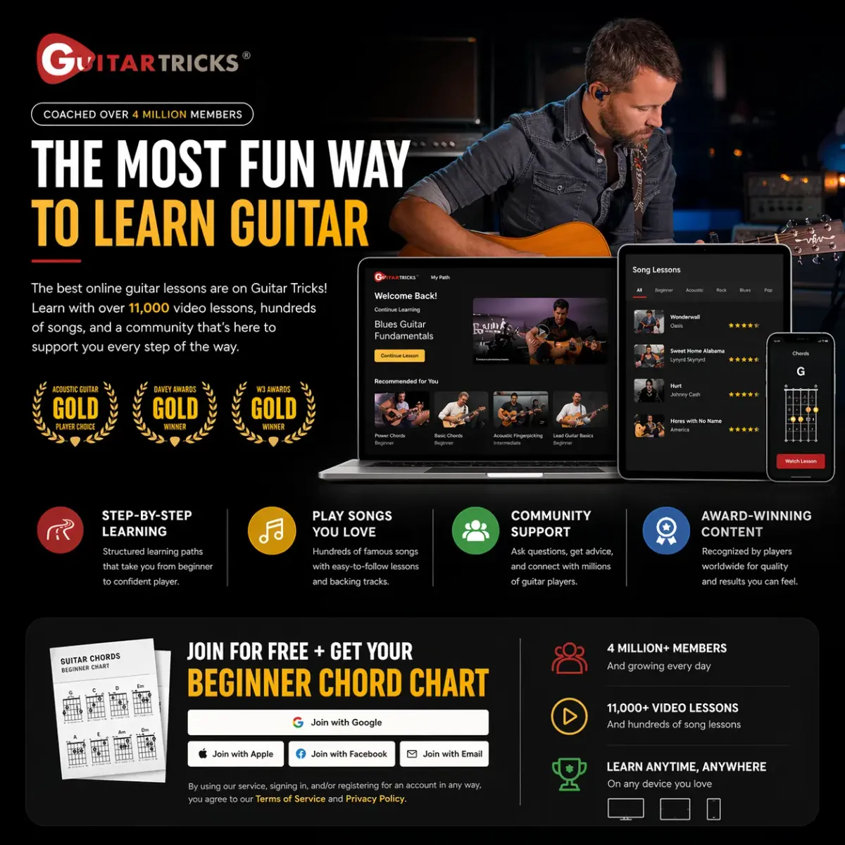 Guitar Tricks screenshot