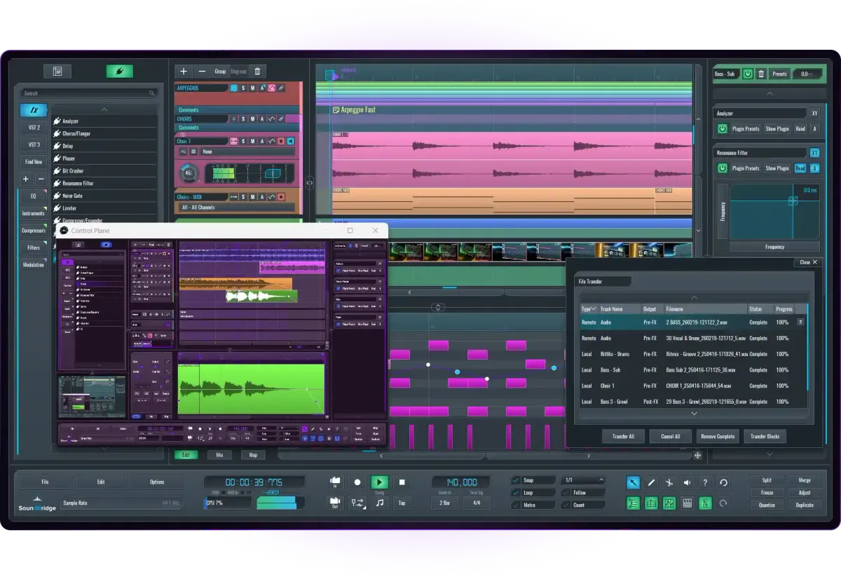 SoundBridge screenshot