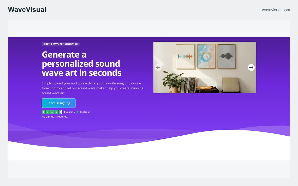 WaveVisual screenshot