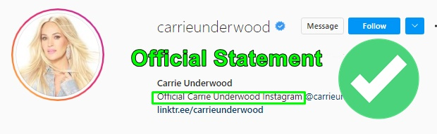 carrie underwood links in bio