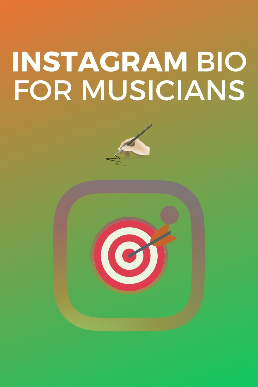 instagram bio for musicians pinterest